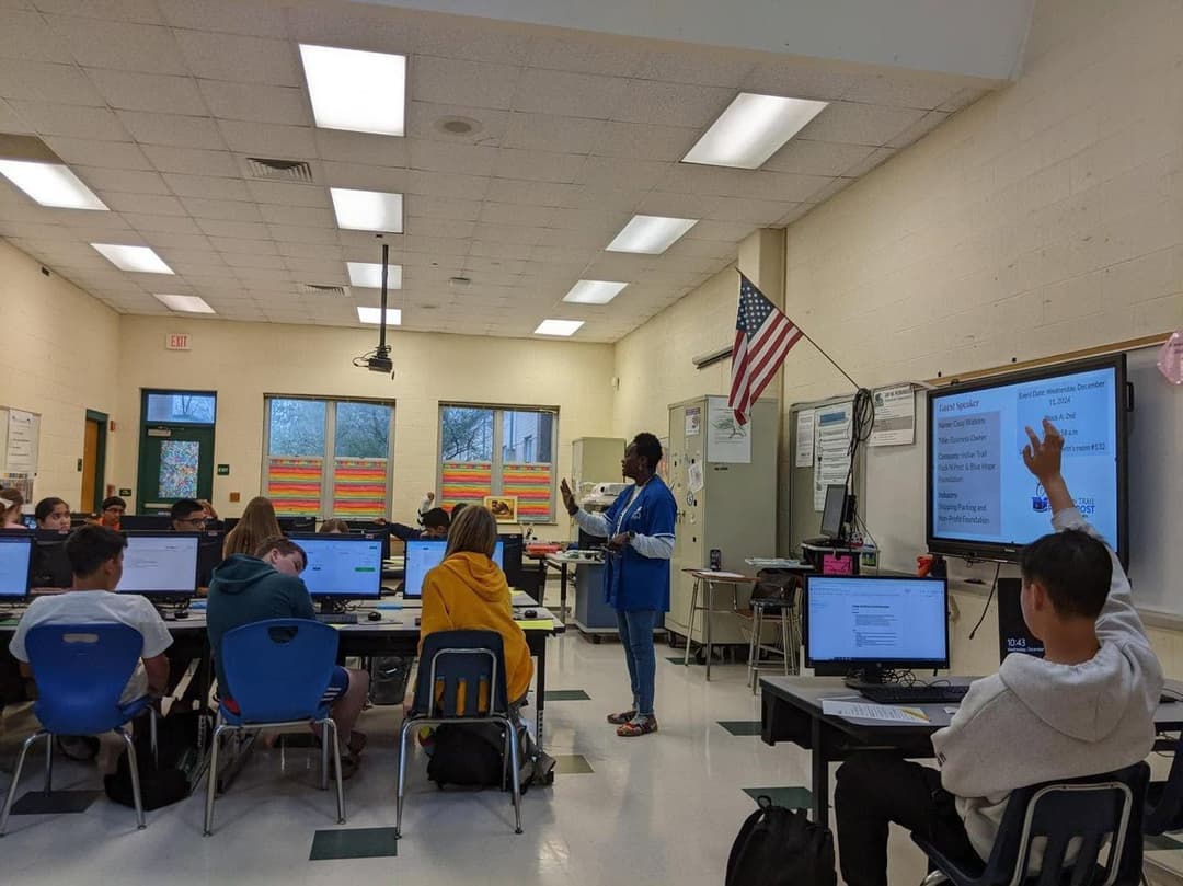 Cissy speaks to future entrepreneurs